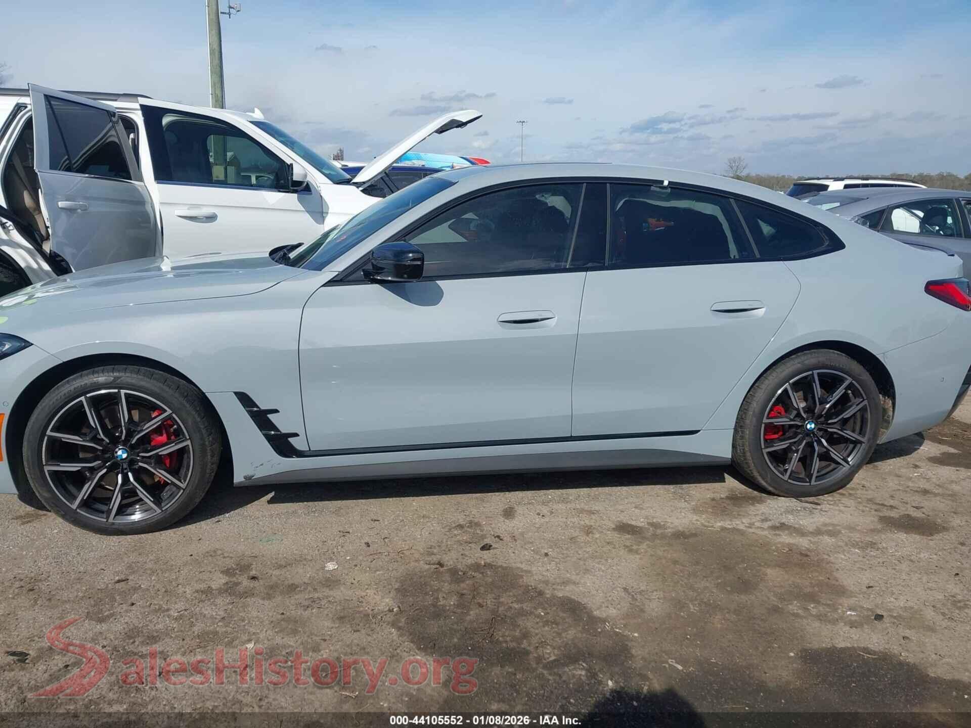 2024 BMW 430I GRAN COUPE VIN WBA63AV05RFR33769, auction photo 14