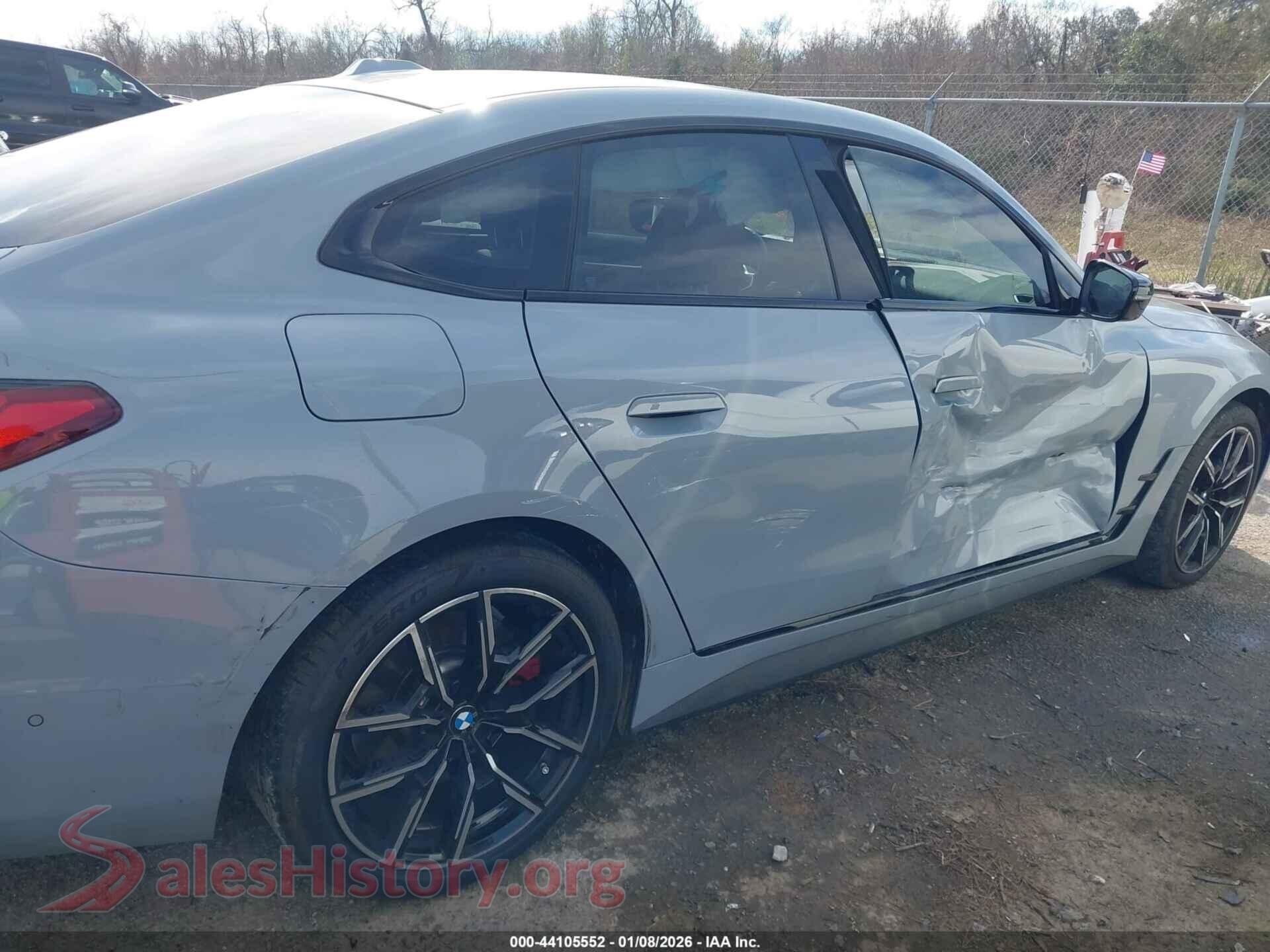 2024 BMW 430I GRAN COUPE VIN WBA63AV05RFR33769, auction photo 13