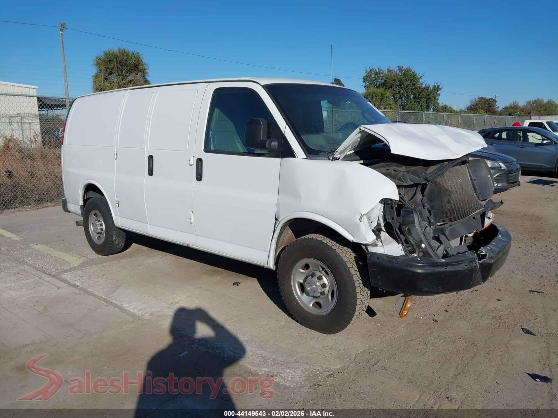 1GCWGAFP9K1194301 2019 CHEVROLET EXPRESS 2500