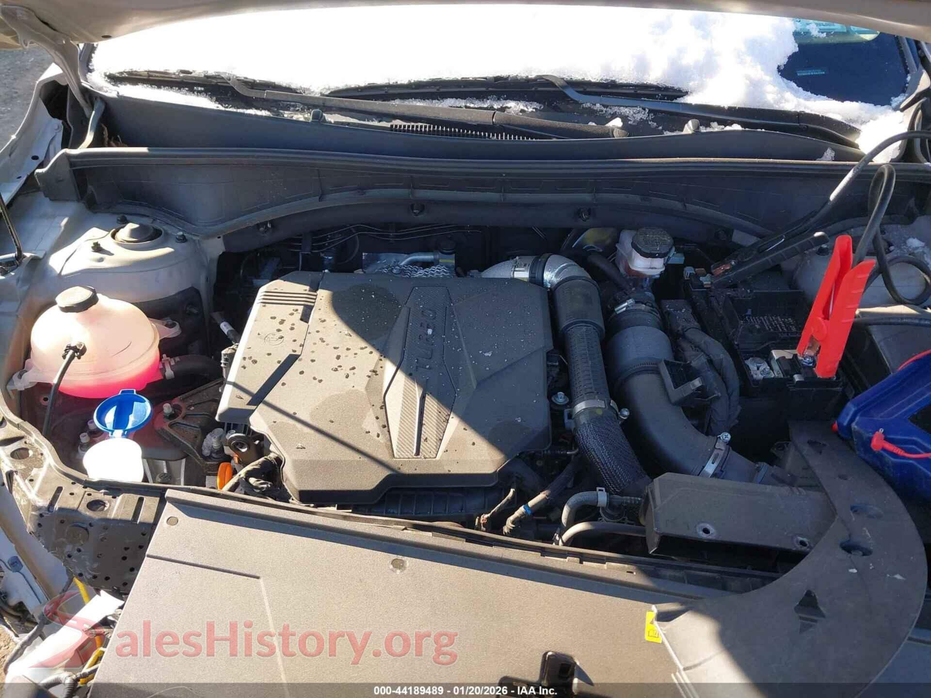 2024 KIA SORENTO VIN 5XYRHDJF4RG307186, interior dashboard