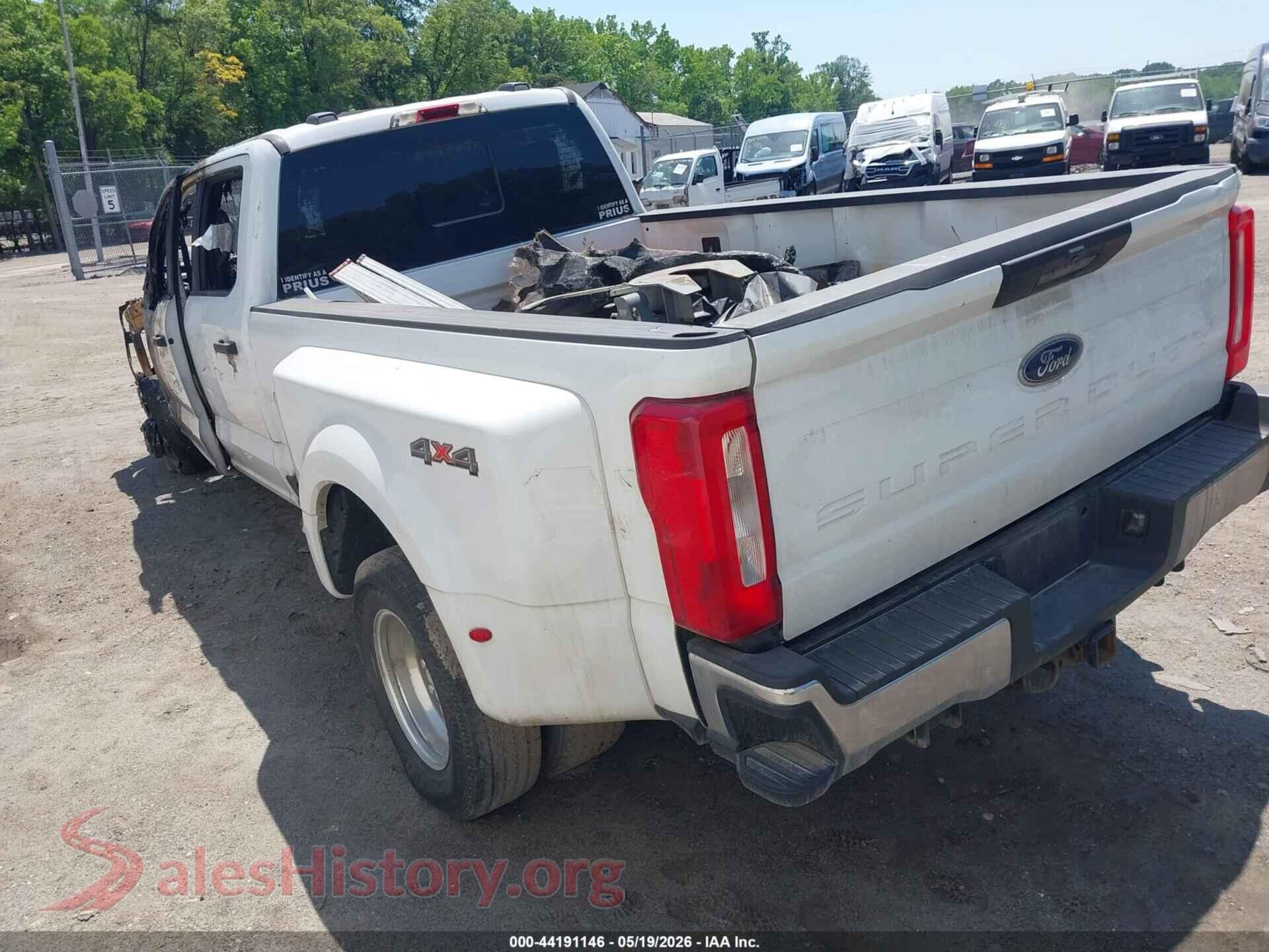 2023 FORD F-350 VIN 1FT8W3DT9PED07137, rear driver side