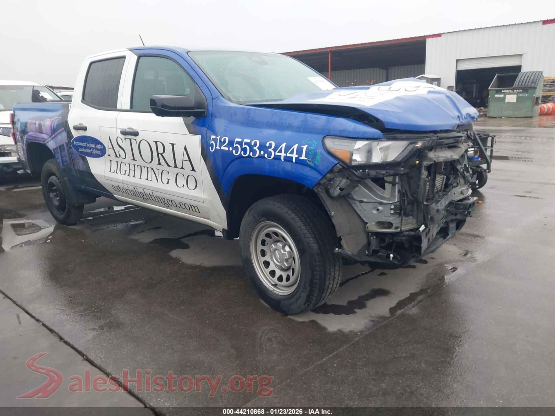 1GCGSBEC3P1236086 2023 CHEVROLET COLORADO