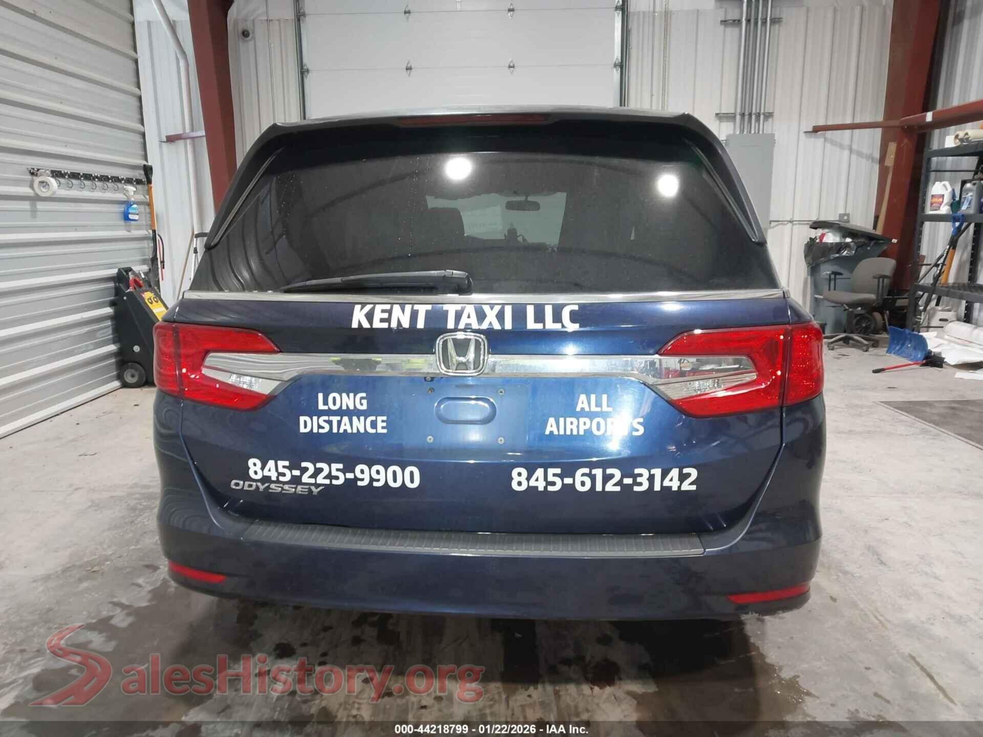 2019 HONDA ODYSSEY VIN 5FNRL6H29KB045210, auction photo 16