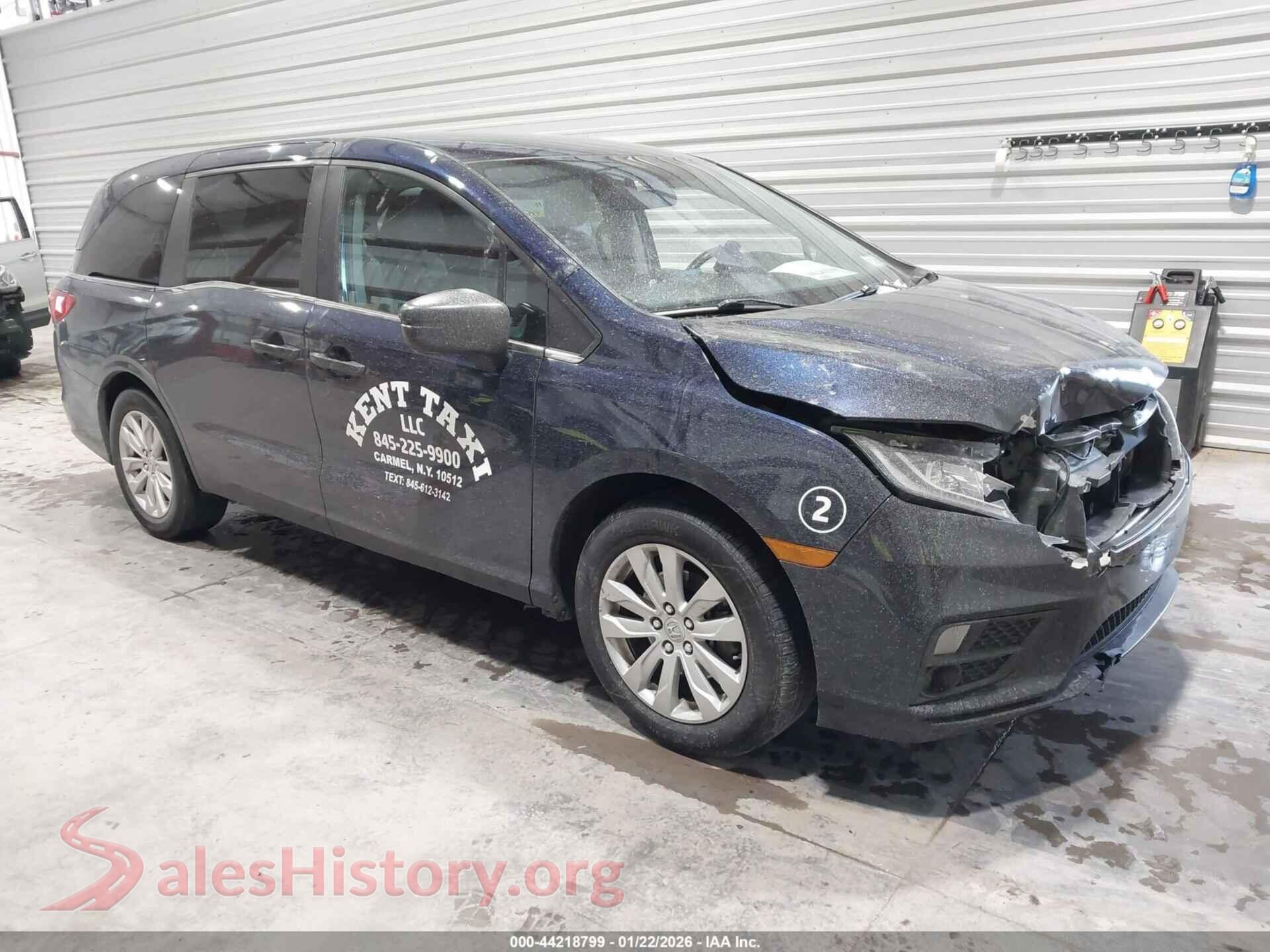 5FNRL6H29KB045210 2019 HONDA ODYSSEY