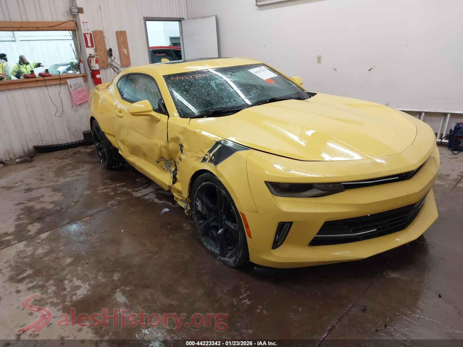 2017 CHEVROLET CAMARO VIN 1G1FB1RS1H0127035, auction photo