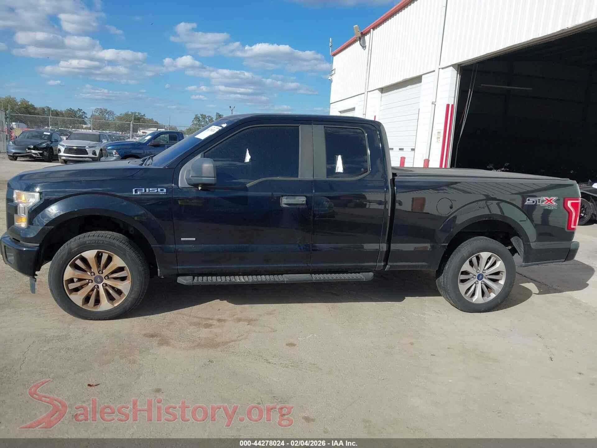 2017 FORD F-150 VIN 1FTEX1EPXHFC00812, auction photo 14