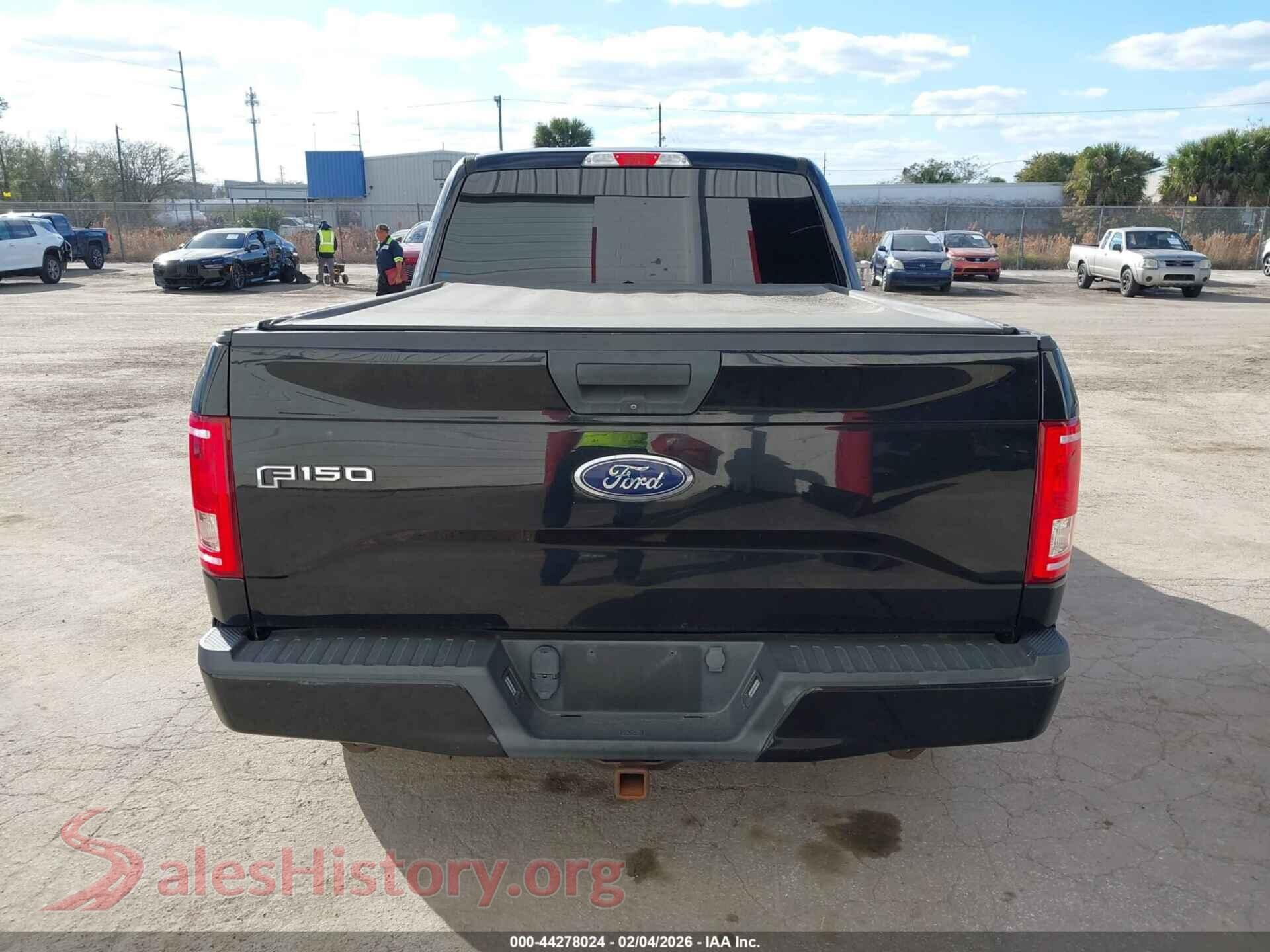 2017 FORD F-150 VIN 1FTEX1EPXHFC00812, auction photo 16