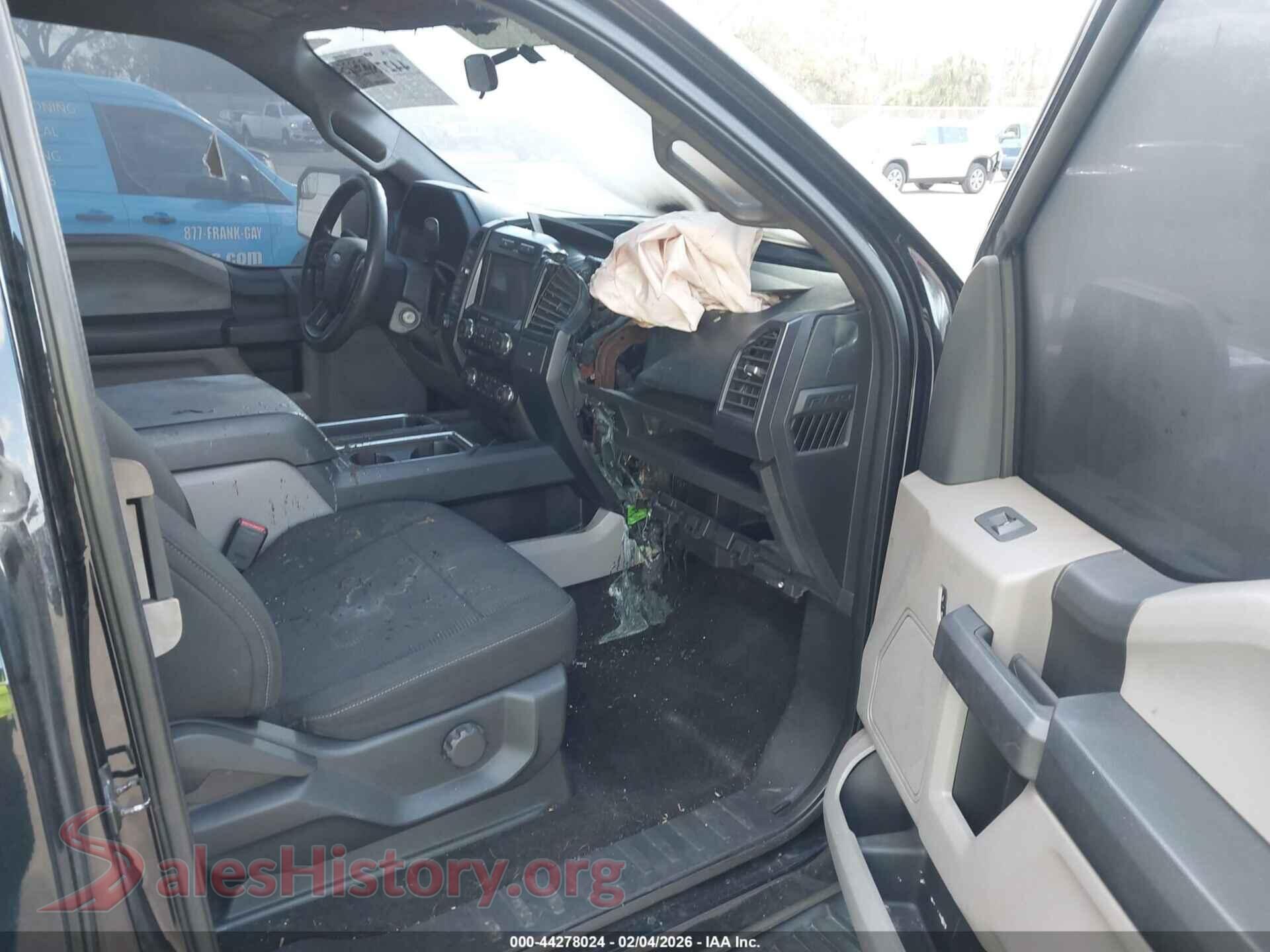 2017 FORD F-150 VIN 1FTEX1EPXHFC00812, rear view