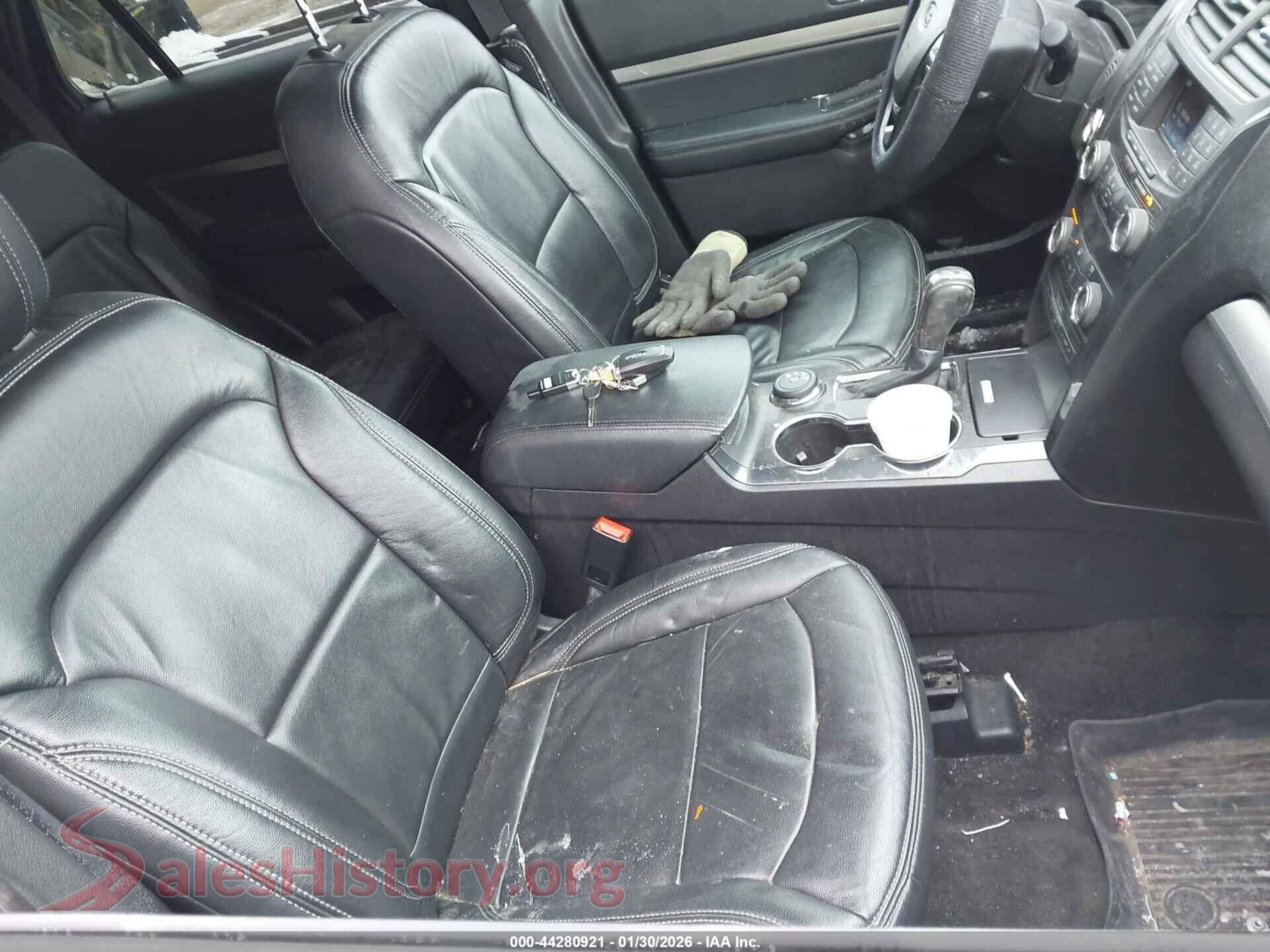 2018 FORD EXPLORER VIN 1FM5K8D85JGA33336, rear view