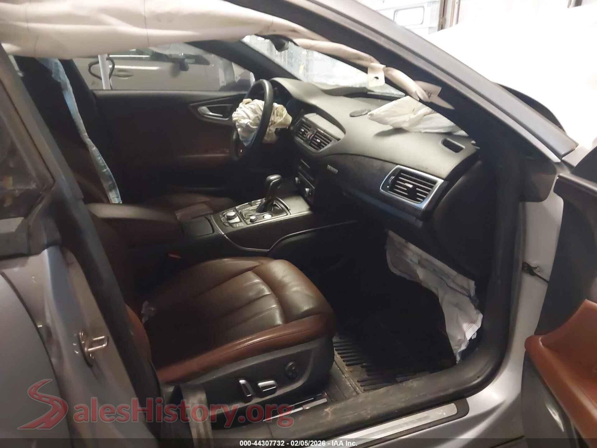 2018 AUDI A7 VIN WAU23AFC2JN044767, rear view