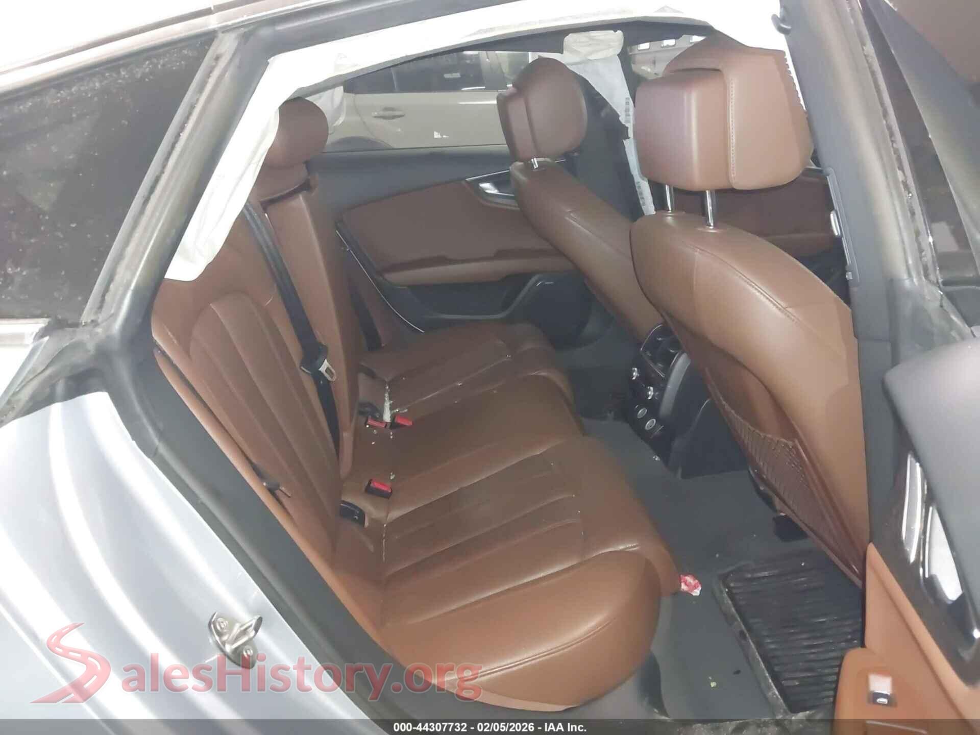 2018 AUDI A7 VIN WAU23AFC2JN044767, front passenger side