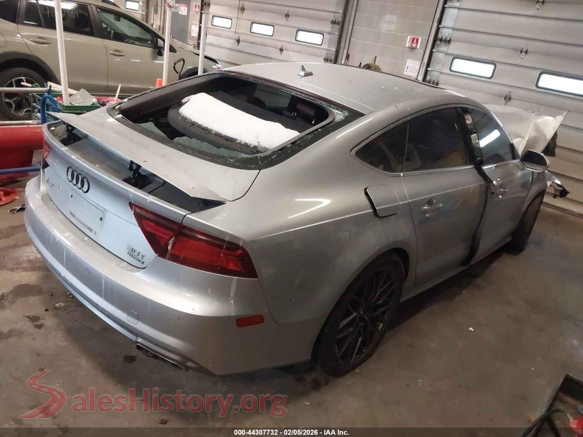 2018 AUDI A7 VIN WAU23AFC2JN044767, rear driver side
