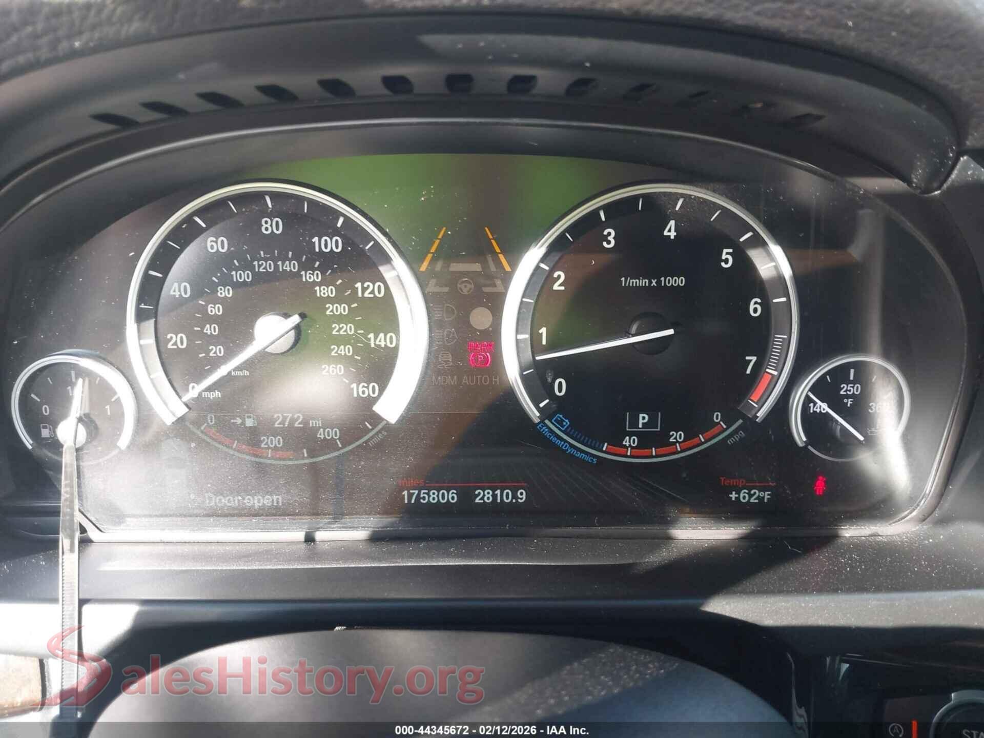 2017 BMW X5 VIN 5UXKR0C59H0U50861, passenger side view