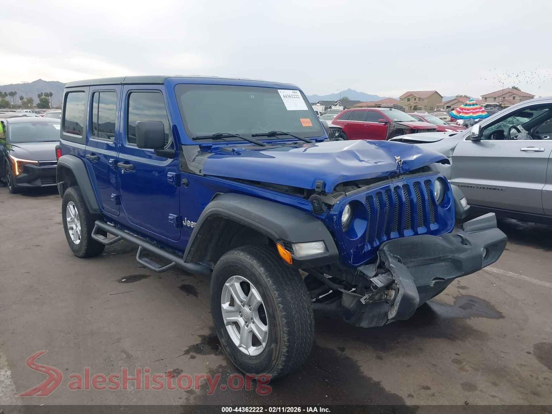 1C4HJXDN6JW254647 2018 JEEP WRANGLER UNLIMITED