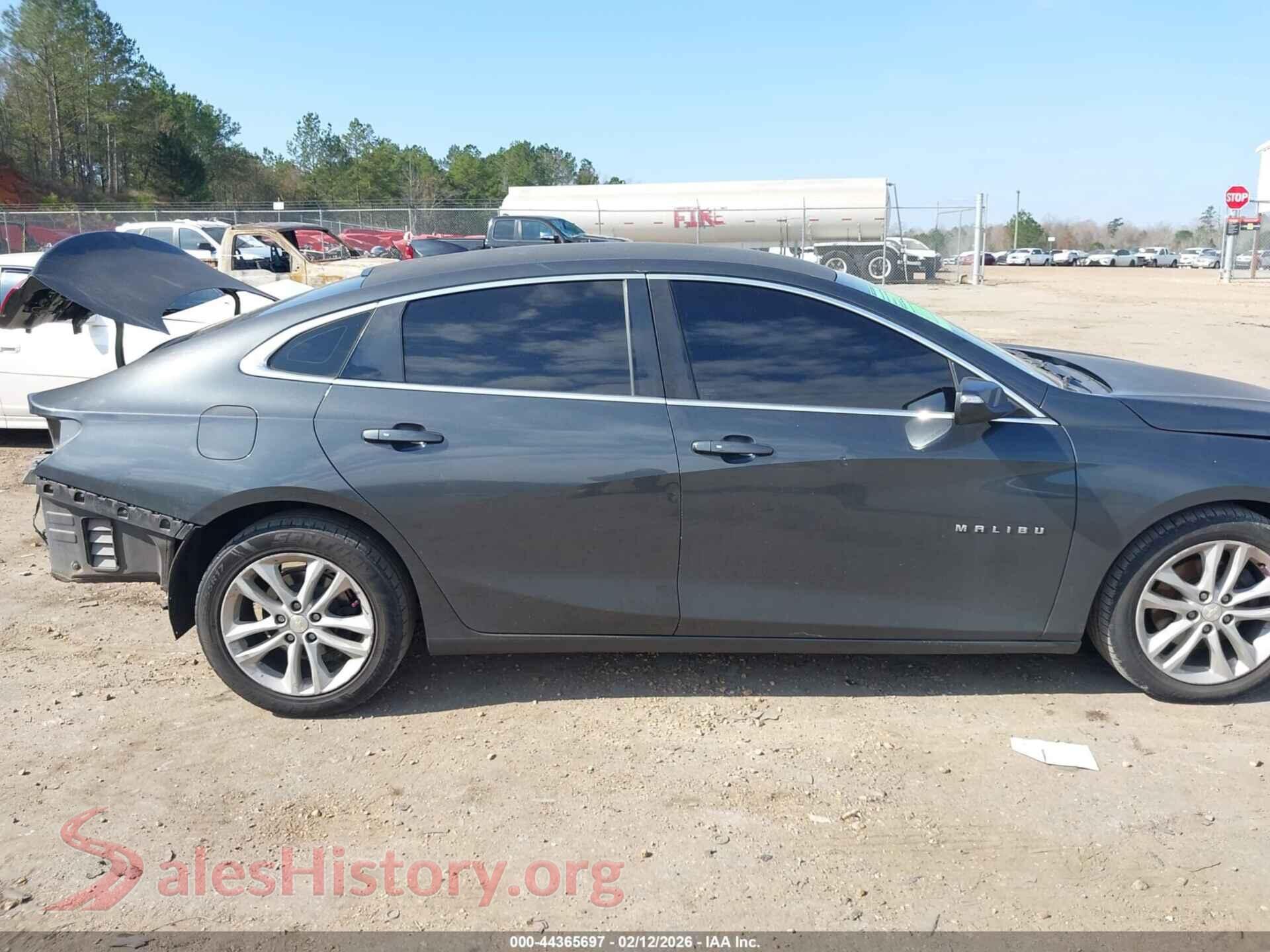 2017 CHEVROLET MALIBU VIN 1G1ZE5ST9HF174213, auction photo 13