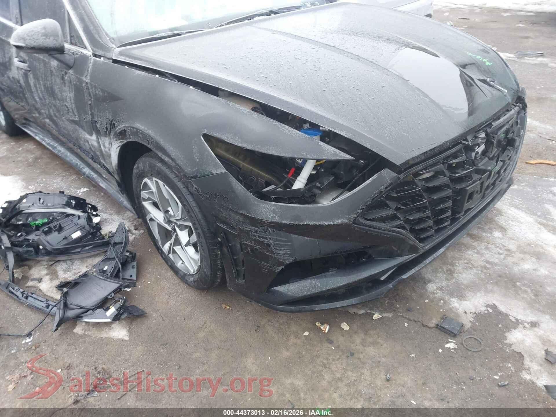 2022 HYUNDAI SONATA VIN KMHL64JA1NA210310, auction photo 18