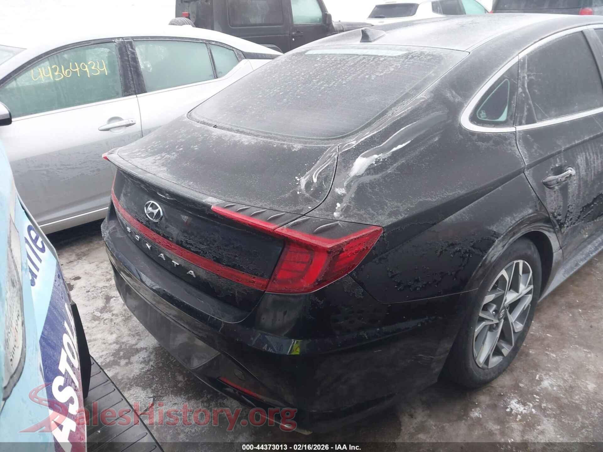2022 HYUNDAI SONATA VIN KMHL64JA1NA210310, auction photo 17