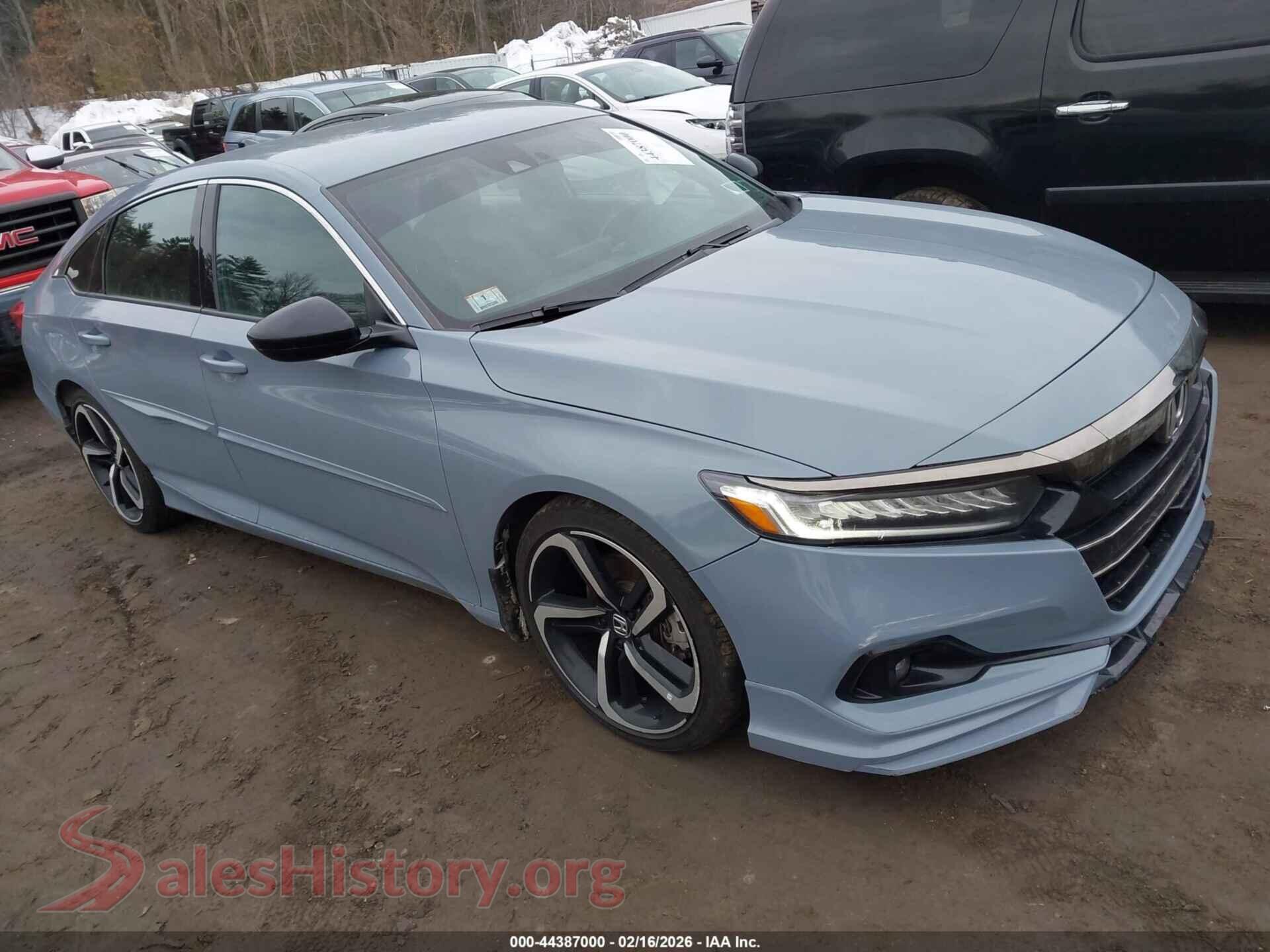 1HGCV1F38NA122209 2022 HONDA ACCORD