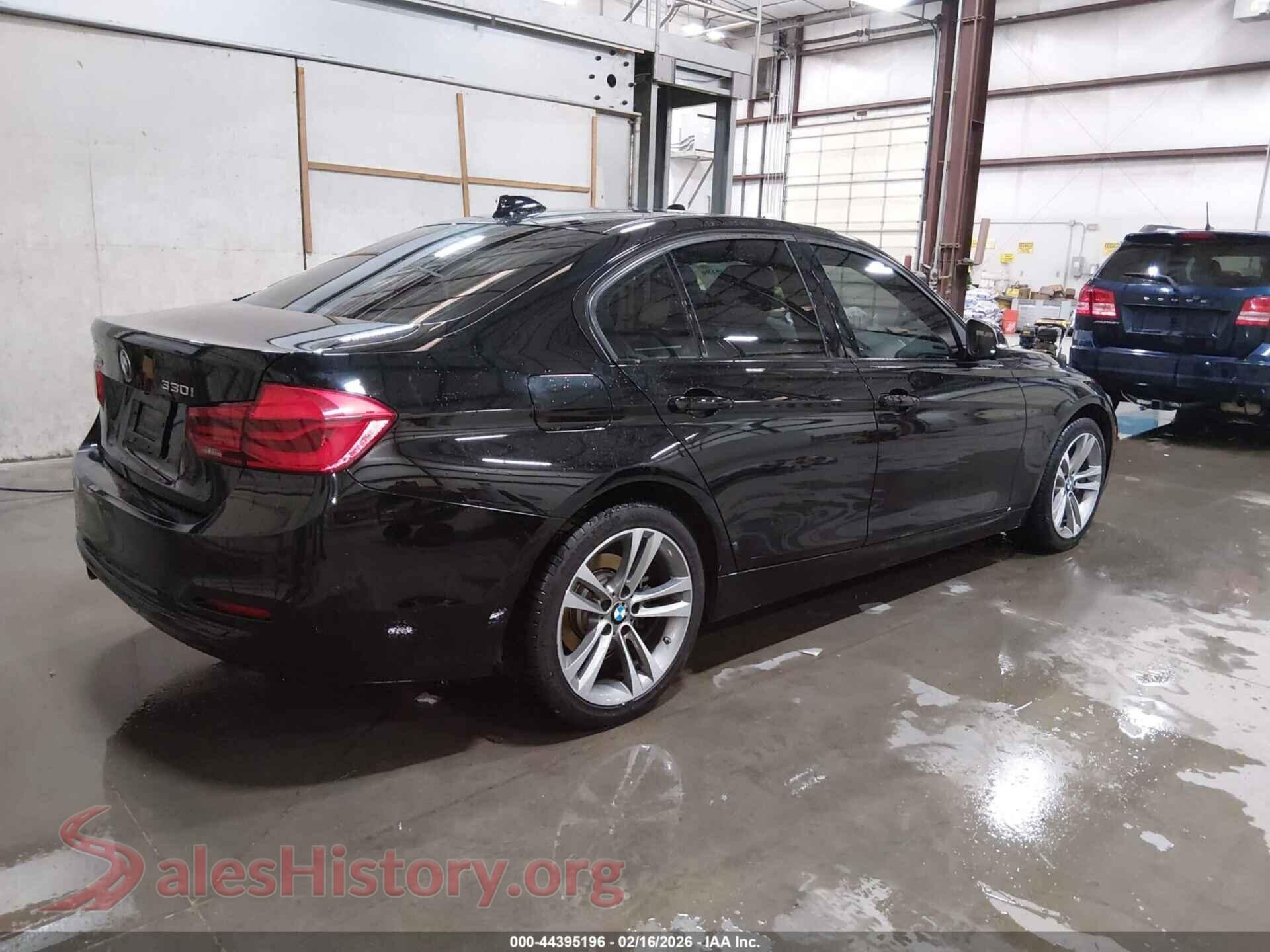 2018 BMW 330I VIN WBA8D9G56JNU68703, rear driver side