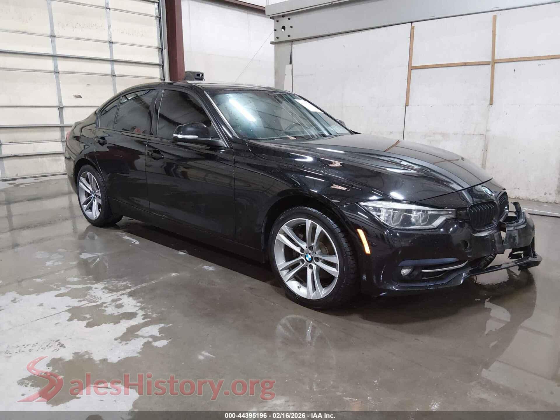 2018 BMW 330I VIN WBA8D9G56JNU68703, auction photo