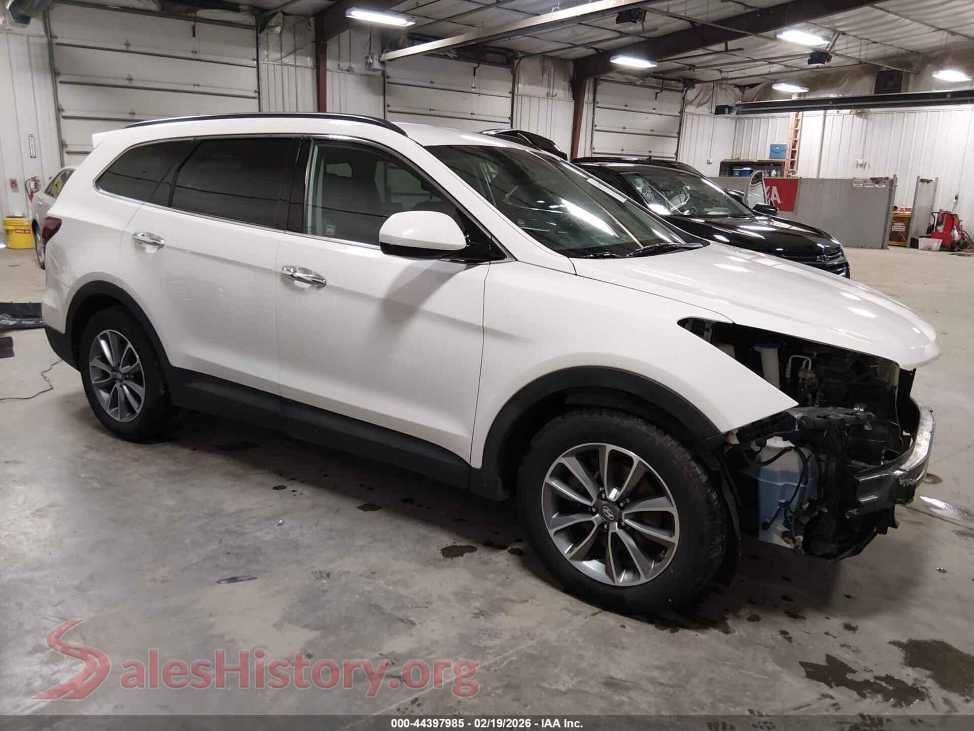 2018 HYUNDAI SANTA FE VIN KM8SMDHF2JU285741, auction photo