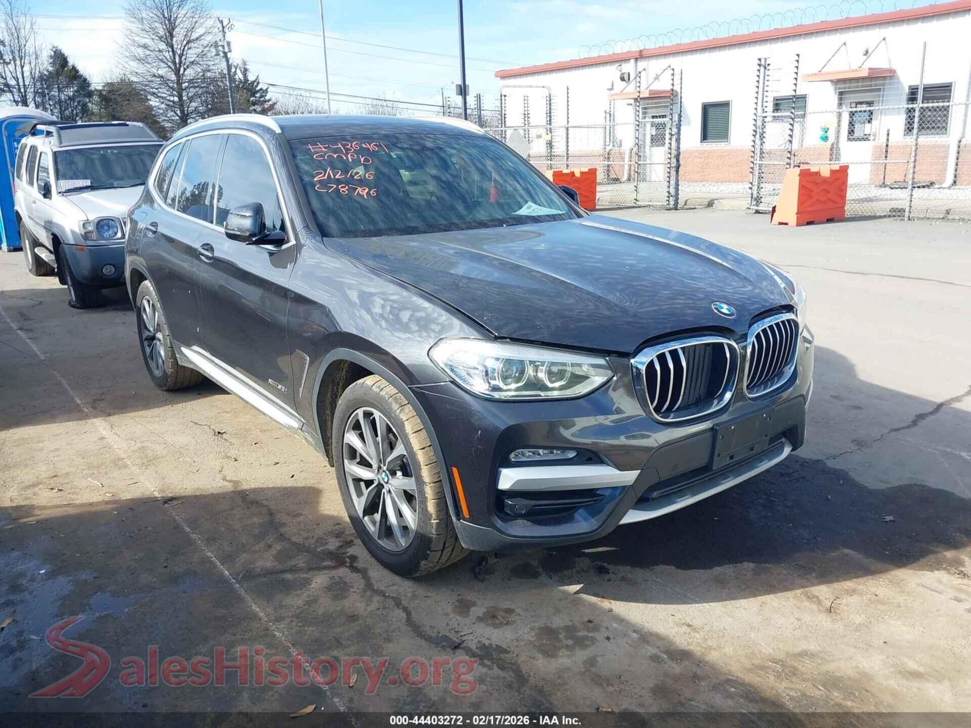 5UXTR9C57JLC78796 2018 BMW X3