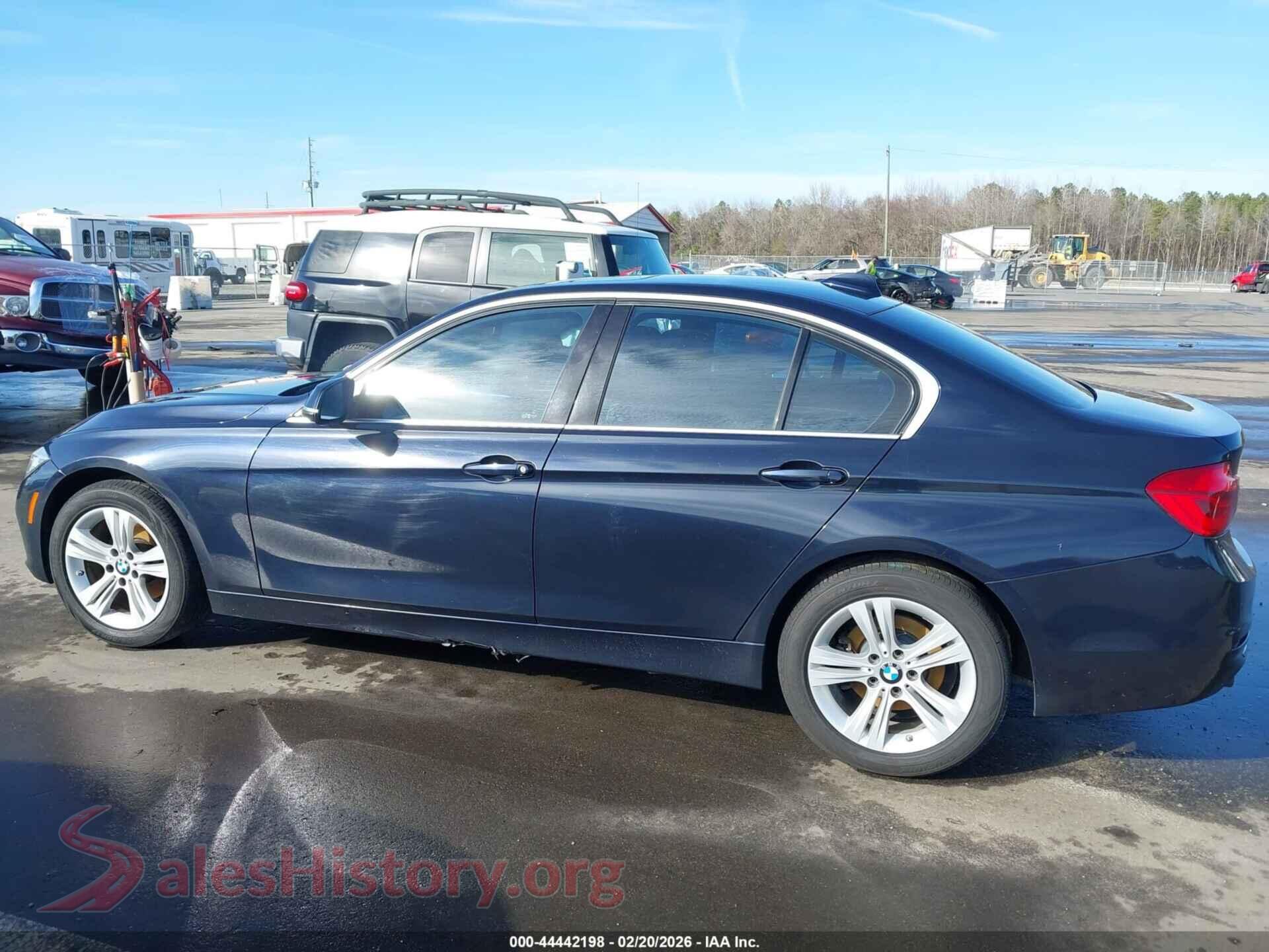 2017 BMW 330I VIN WBA8D9C38HA005757, auction photo 14