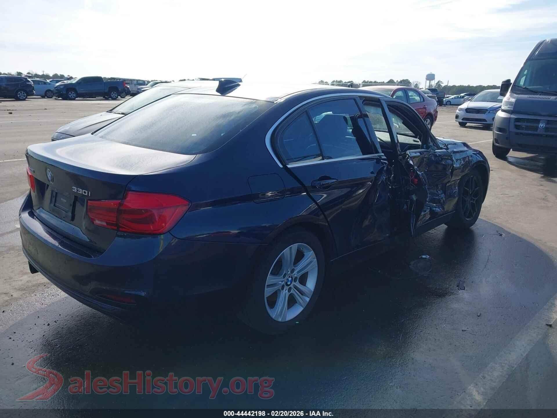 2017 BMW 330I VIN WBA8D9C38HA005757, rear driver side