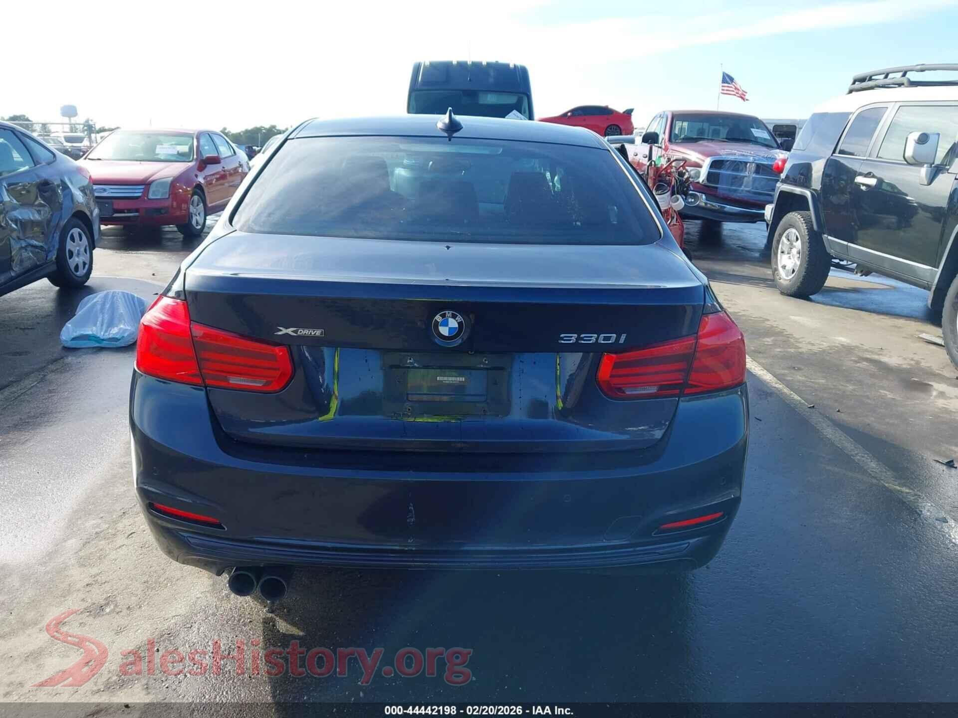 2017 BMW 330I VIN WBA8D9C38HA005757, auction photo 16