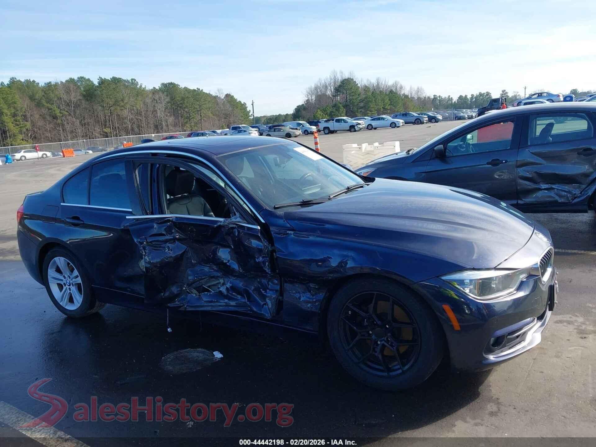 2017 BMW 330I VIN WBA8D9C38HA005757, auction photo 13