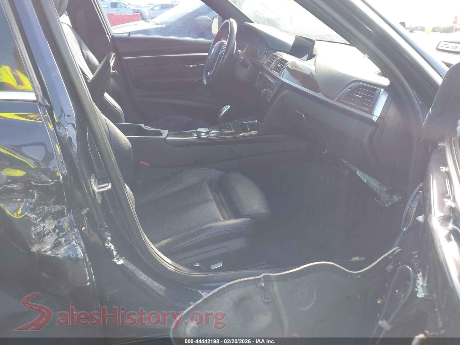 2017 BMW 330I VIN WBA8D9C38HA005757, rear view