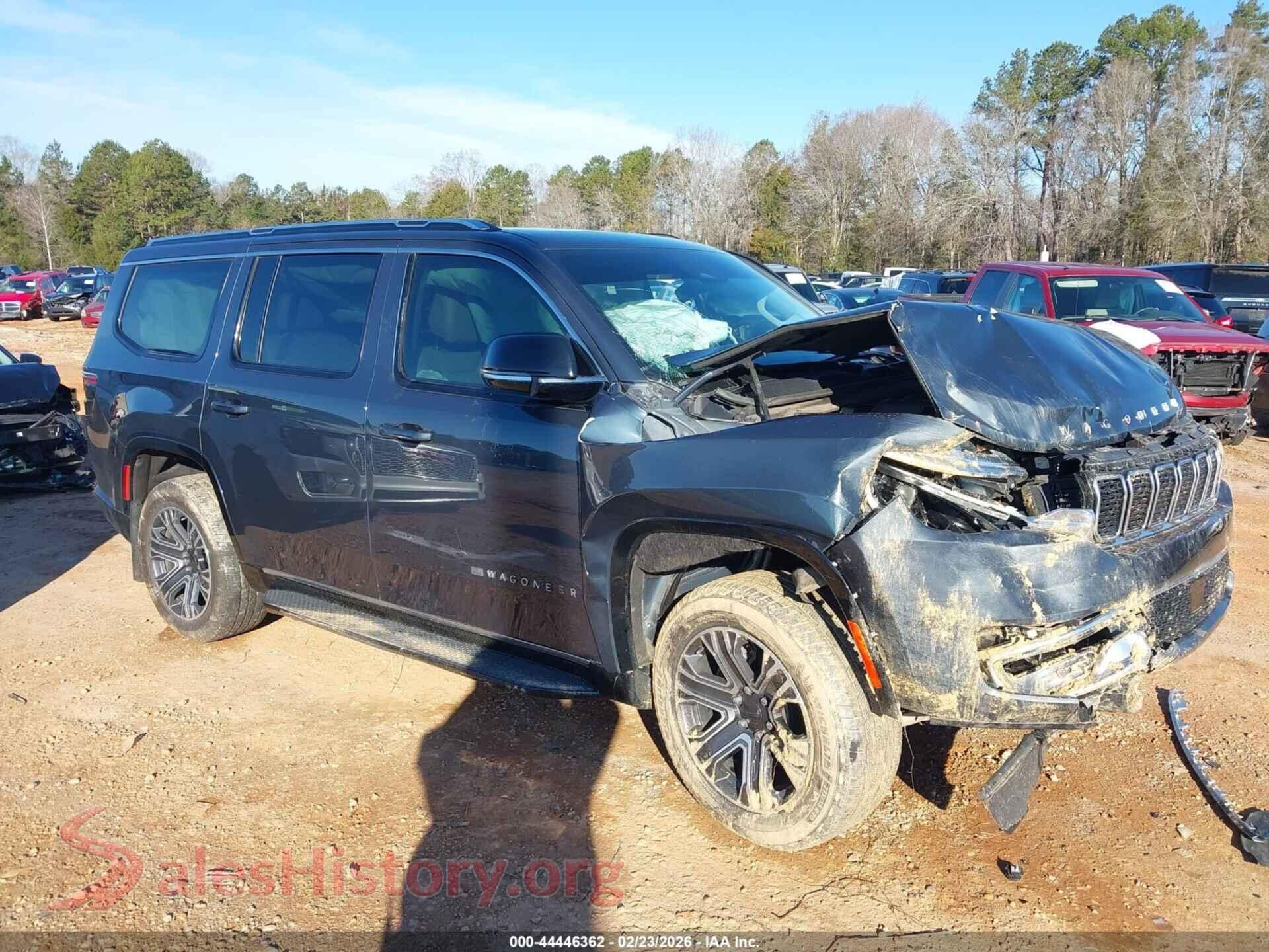 2023 JEEP WAGONEER VIN 1C4SJVAP9PS562699, auction photo