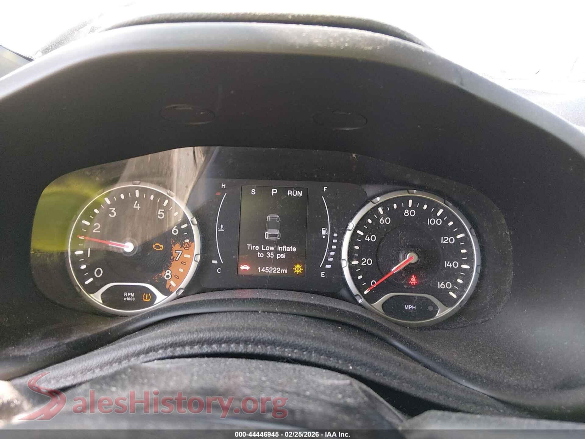 2018 JEEP RENEGADE VIN ZACCJBAB6JPH25684, passenger side view