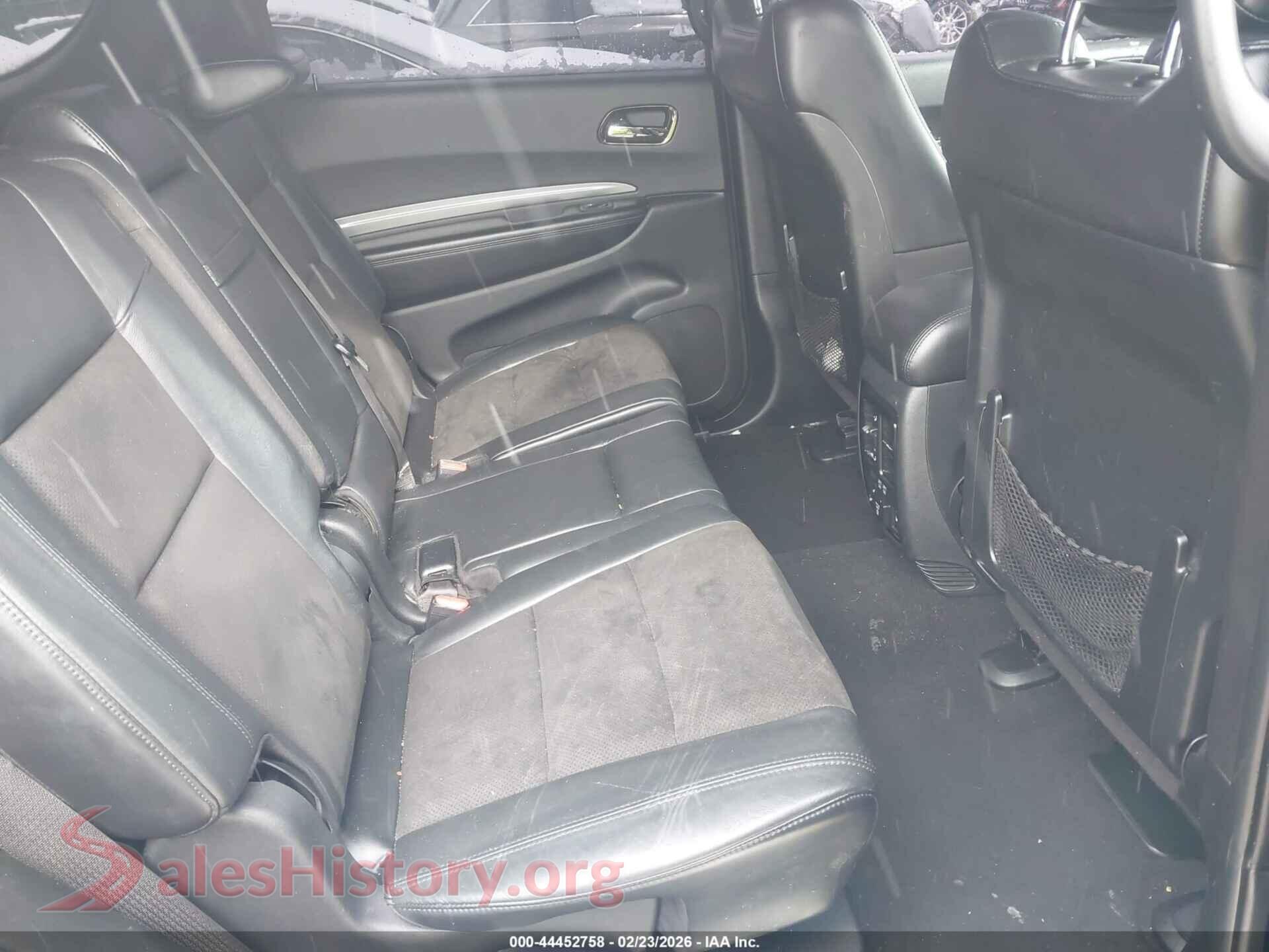2020 DODGE DURANGO VIN 1C4RDJDG0LC308507, front passenger side