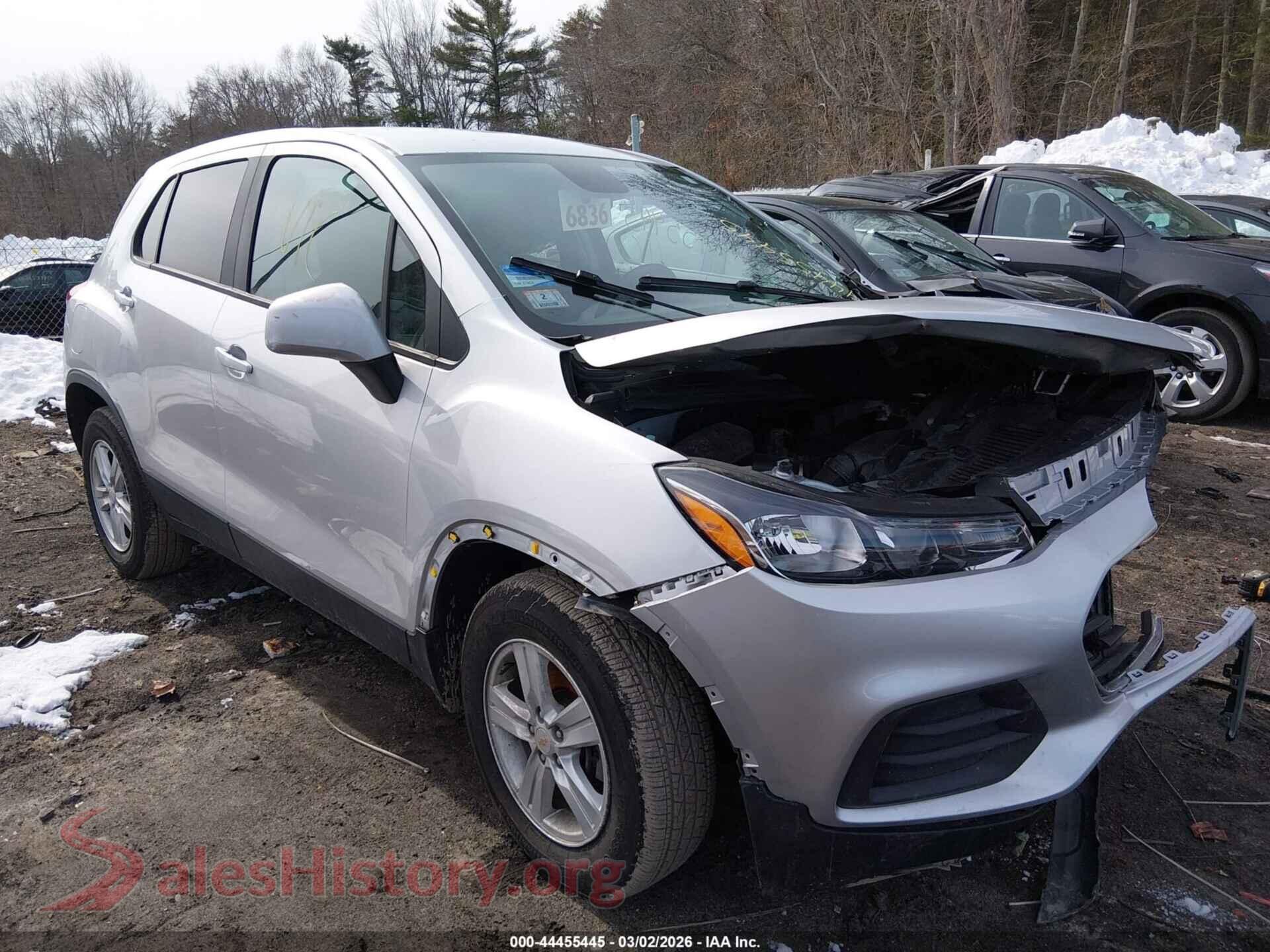 KL7CJKSB7LB320409 2020 CHEVROLET TRAX