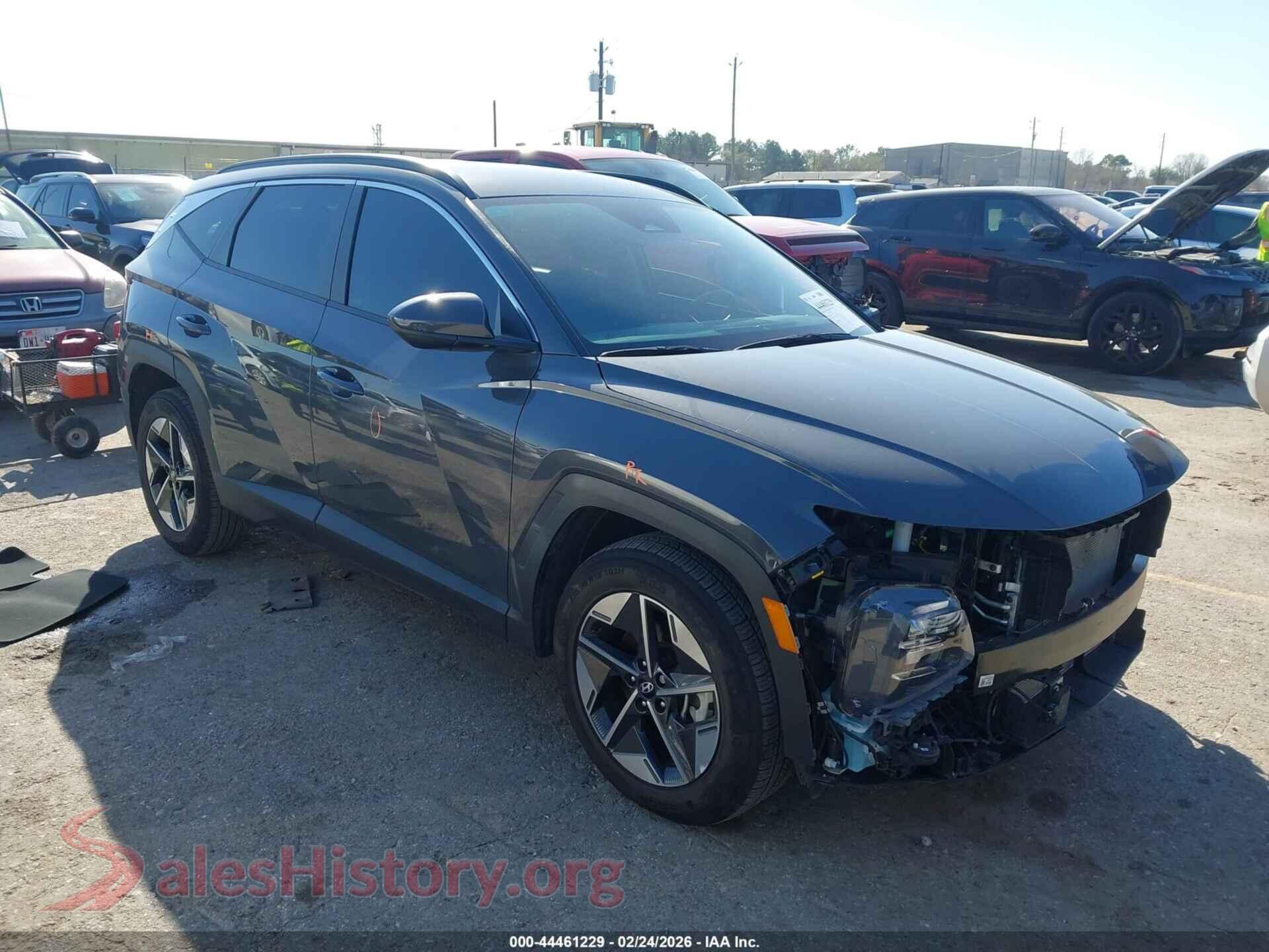 2025 HYUNDAI TUCSON VIN 5NMJB3DE0SH574302, auction photo