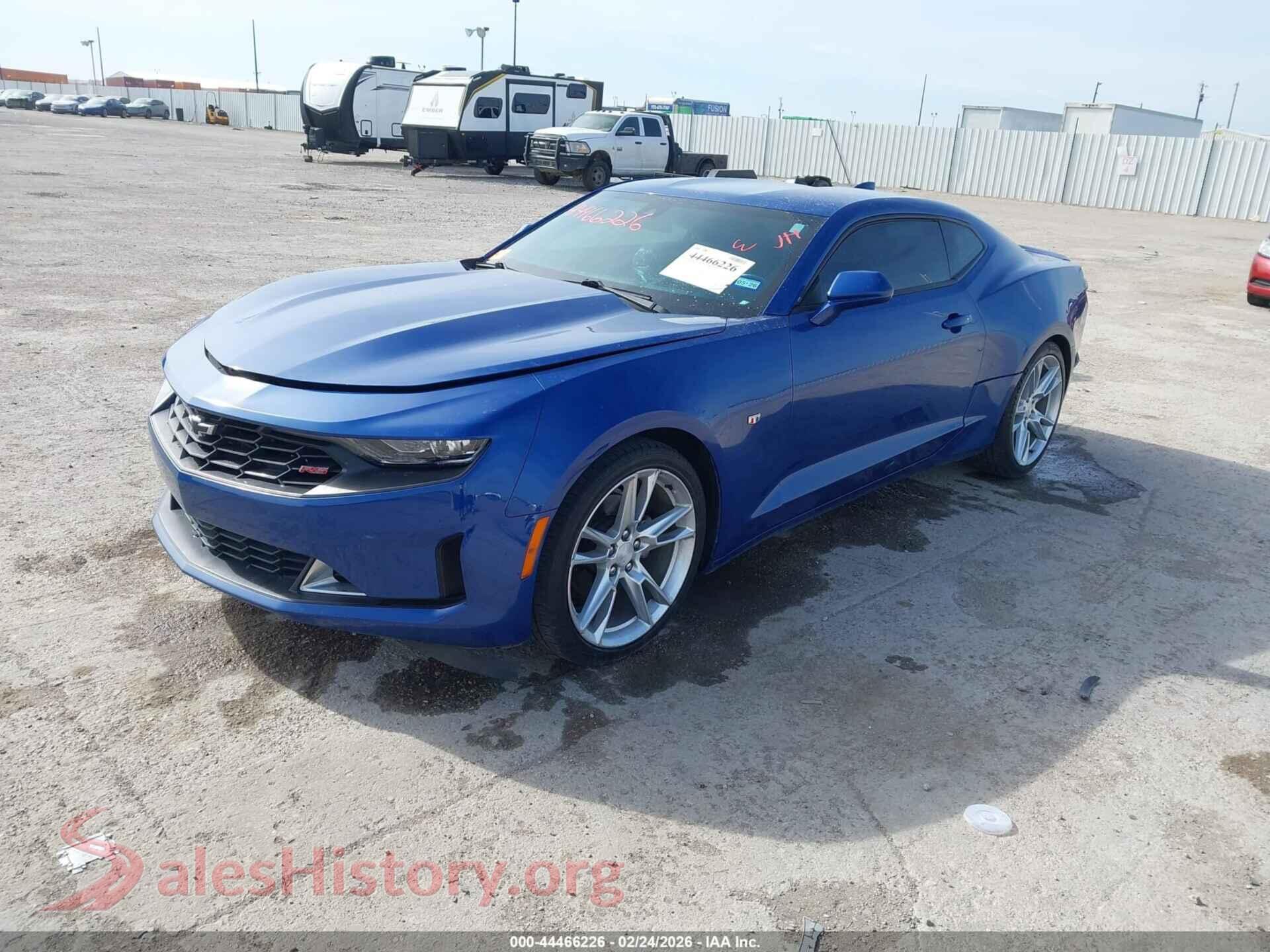 2019 CHEVROLET CAMARO VIN 1G1FD1RS8K0109312, front view