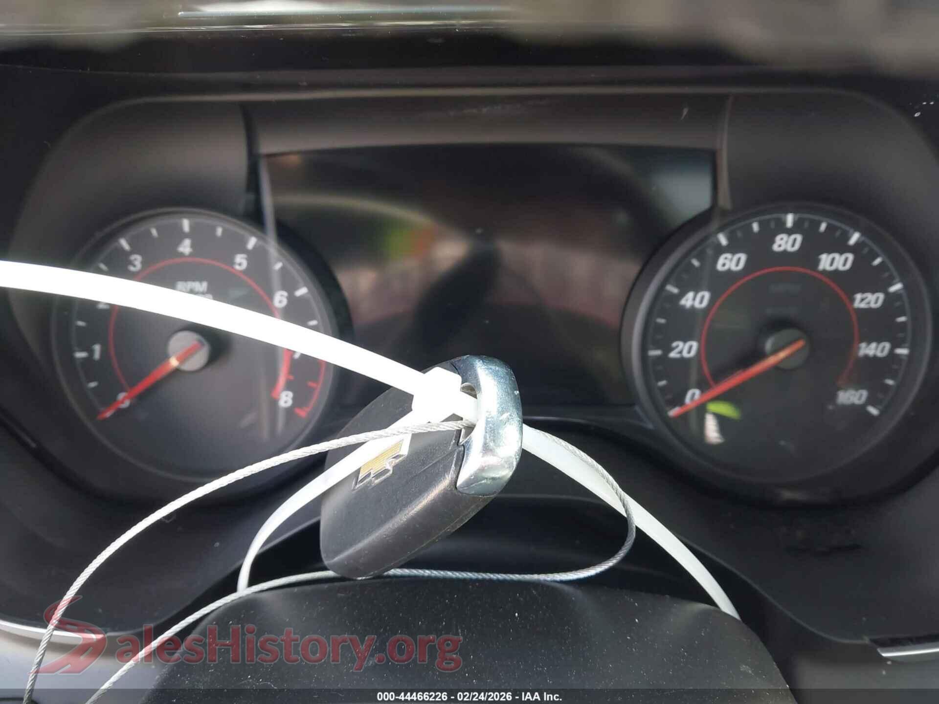 2019 CHEVROLET CAMARO VIN 1G1FD1RS8K0109312, odometer mileage
