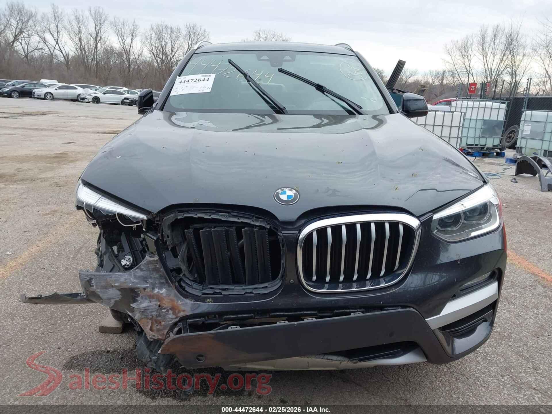 2020 BMW X3 PHEV VIN 5UXTS1C05L9C73560, auction photo 13