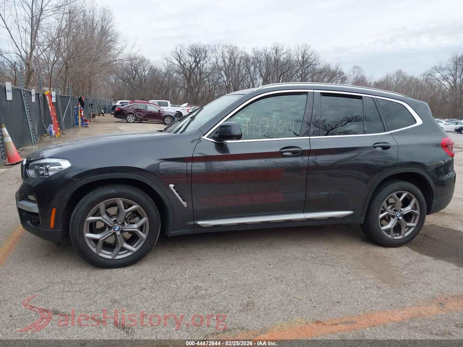 2020 BMW X3 PHEV VIN 5UXTS1C05L9C73560, auction photo 15