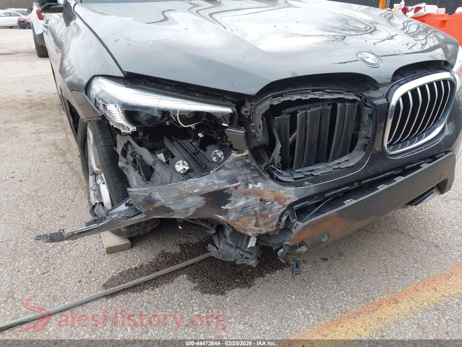 2020 BMW X3 PHEV VIN 5UXTS1C05L9C73560, auction photo 18