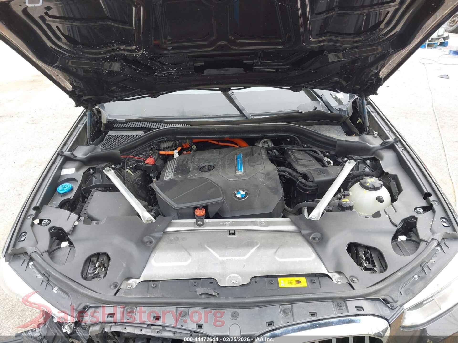 2020 BMW X3 PHEV VIN 5UXTS1C05L9C73560, interior dashboard