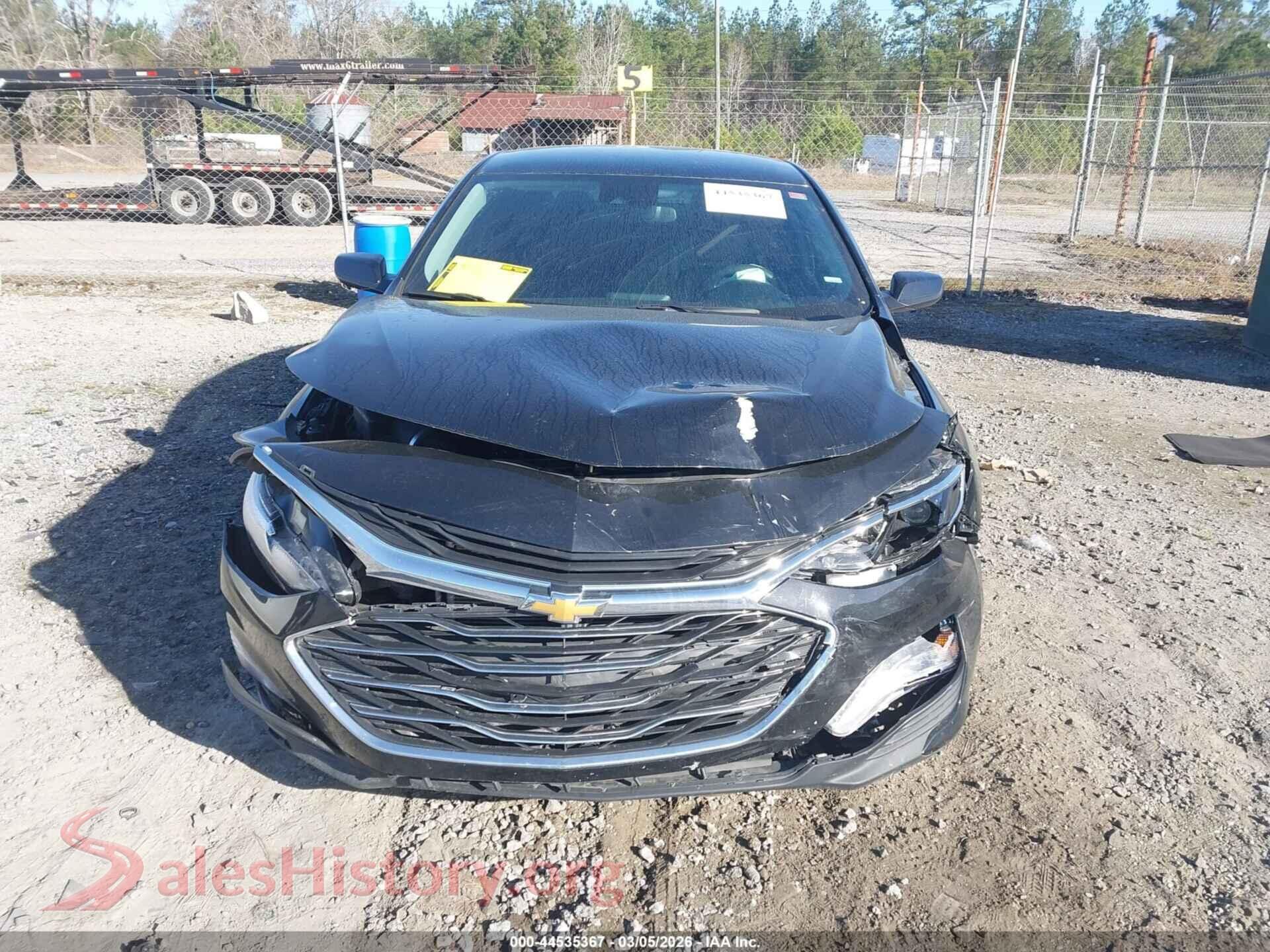 2025 CHEVROLET MALIBU VIN 1G1ZD5ST6SF127196, damage close-up