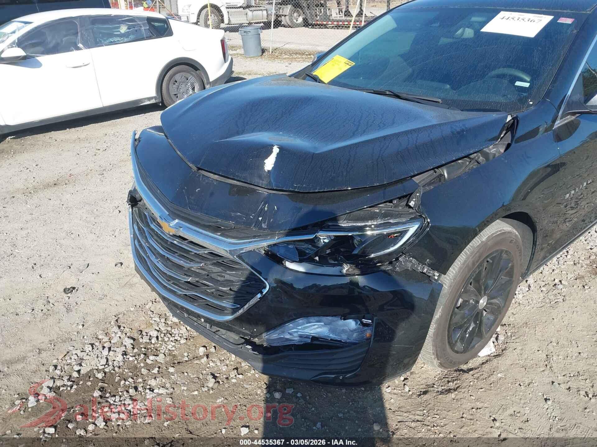2025 CHEVROLET MALIBU VIN 1G1ZD5ST6SF127196, rear passenger side