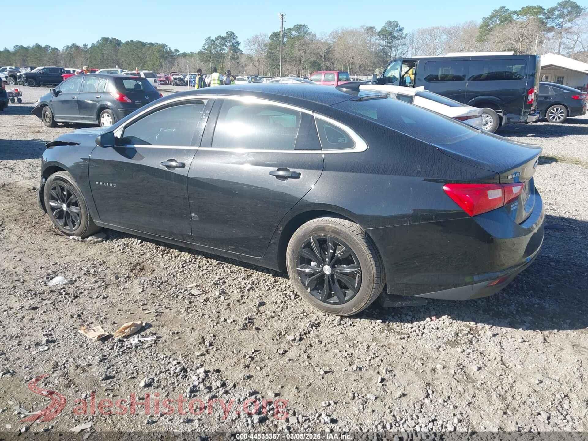 2025 CHEVROLET MALIBU VIN 1G1ZD5ST6SF127196, driver side view