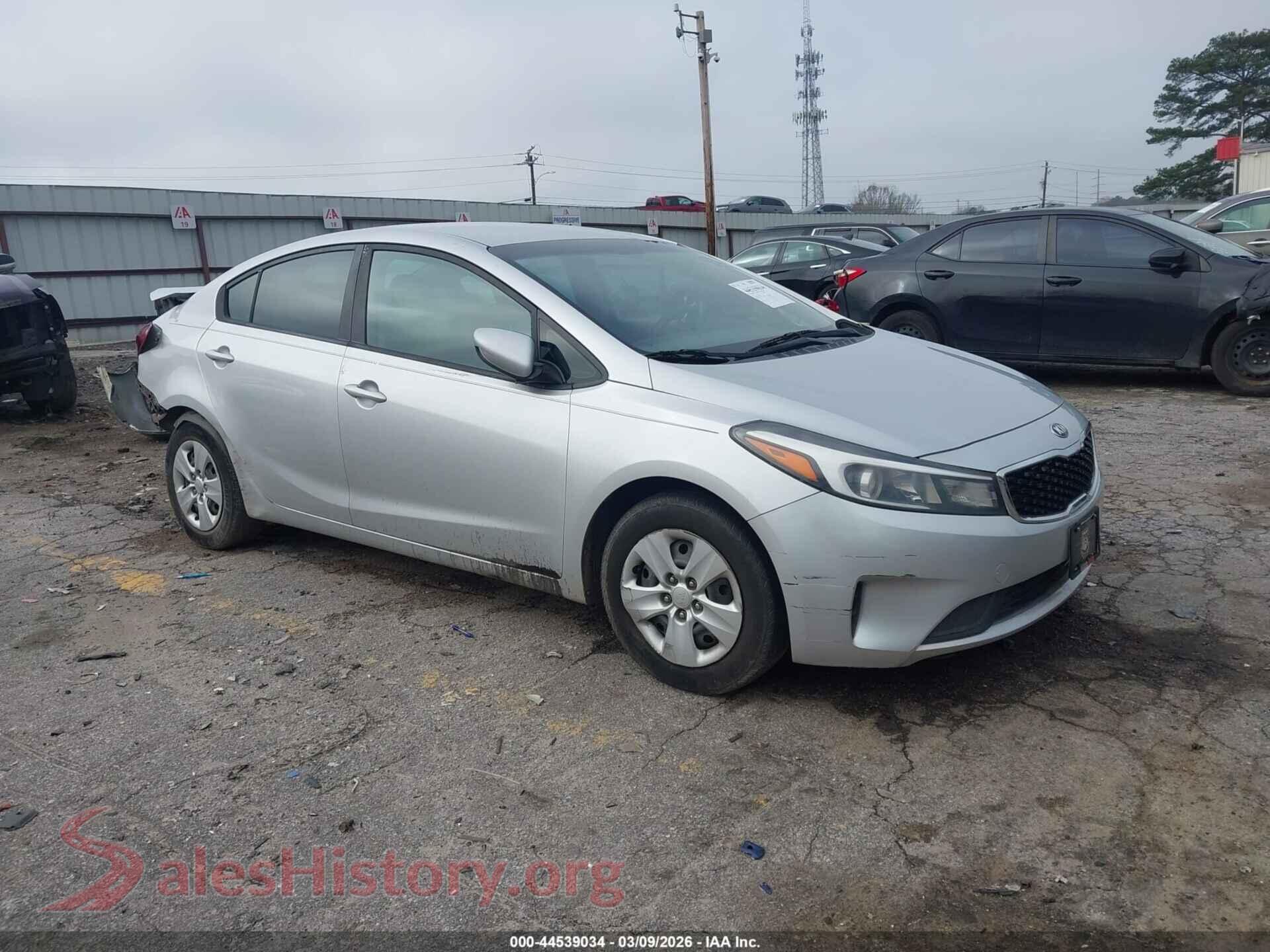 3KPFK4A79HE069912 2017 KIA FORTE