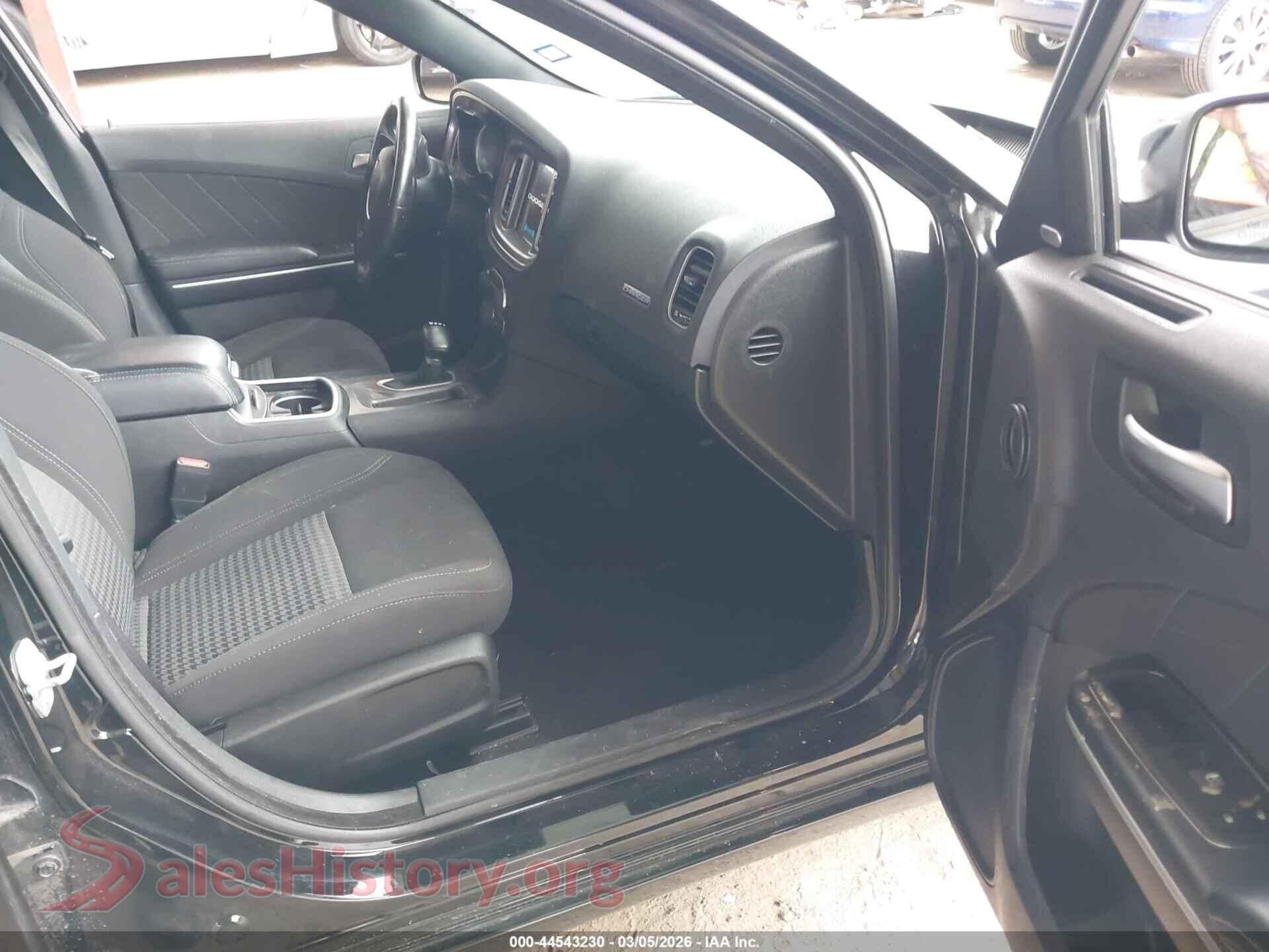 2023 DODGE CHARGER VIN 2C3CDXBG9PH579598, rear view