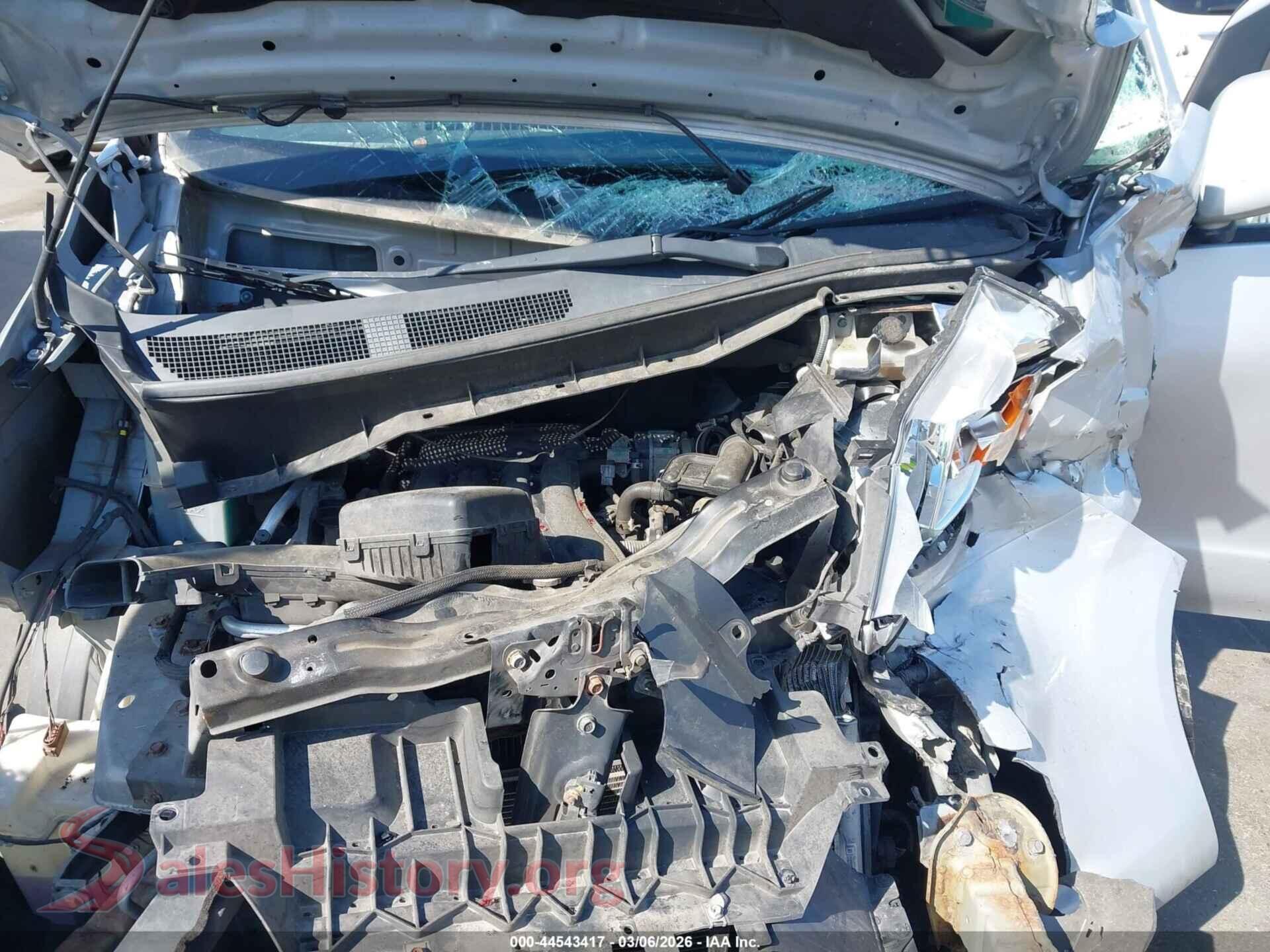 2017 NISSAN NV200 VIN 3N6CM0KN5HK690260, interior dashboard
