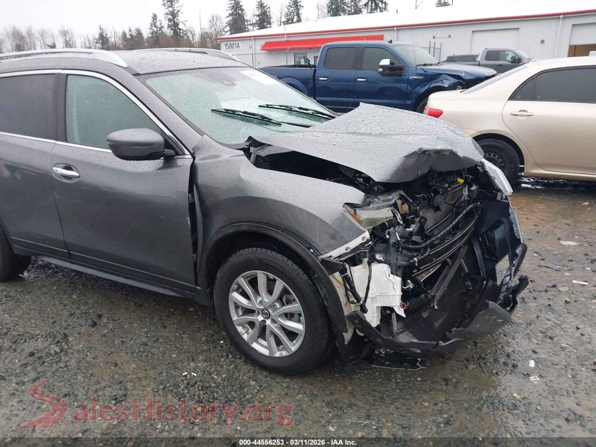 2020 NISSAN ROGUE VIN JN8AT2MT0LW039382, rear passenger side