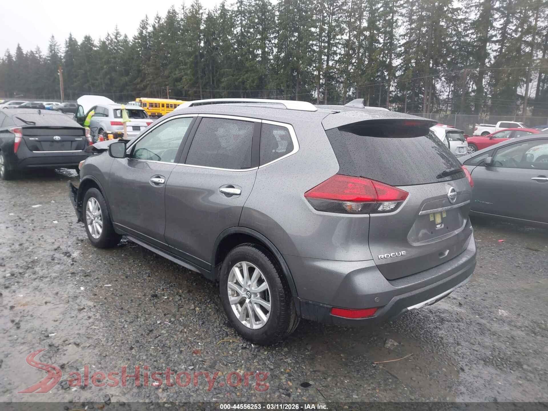 2020 NISSAN ROGUE VIN JN8AT2MT0LW039382, driver side view